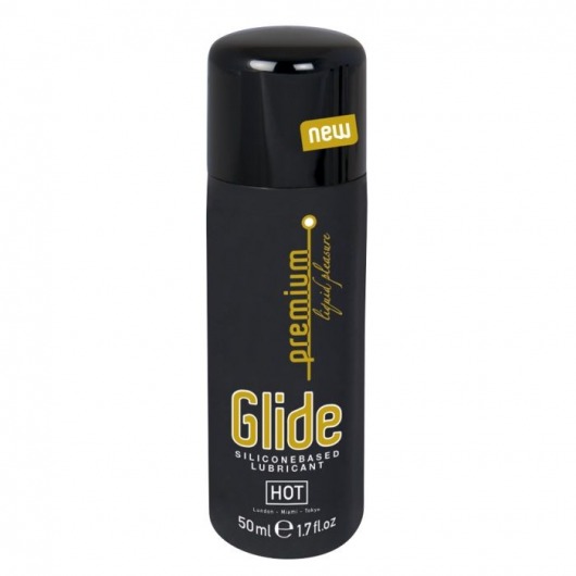 Интимный гель на силиконовой основе Premium Glide - 50 мл. - HOT - купить с доставкой в Братске