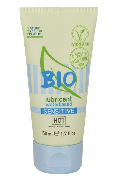 Органический лубрикант для чувствительной кожи Bio Sensitive - 50 мл. - HOT - купить с доставкой в Братске