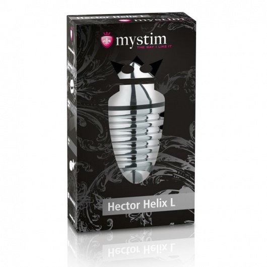 Анальный плаг для электростимуляции Hector Helix Buttplug L - 11,5 см. - MyStim - купить с доставкой в Братске