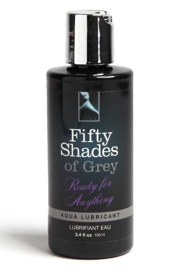 Лубрикант на водной основе Ready for Anything Aqua Lubricant - 100 мл. - Fifty Shades of Grey - купить с доставкой в Братске