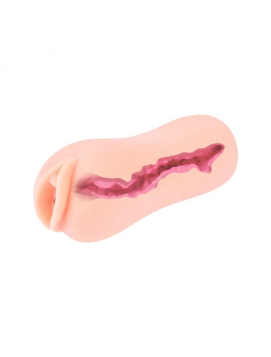 Мастурбатор-вагина Sanda с рельефным тоннелем - KOKOS - в Братске купить с доставкой