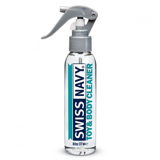 Очищающий спрей для игрушек и тела Swiss Navy Toy   Body Cleaner - 177 мл. - Swiss navy - купить с доставкой в Братске