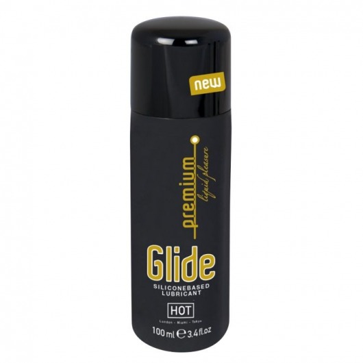 Интимный гель на силиконовой основе Premium Glide - 100 мл. - HOT - купить с доставкой в Братске