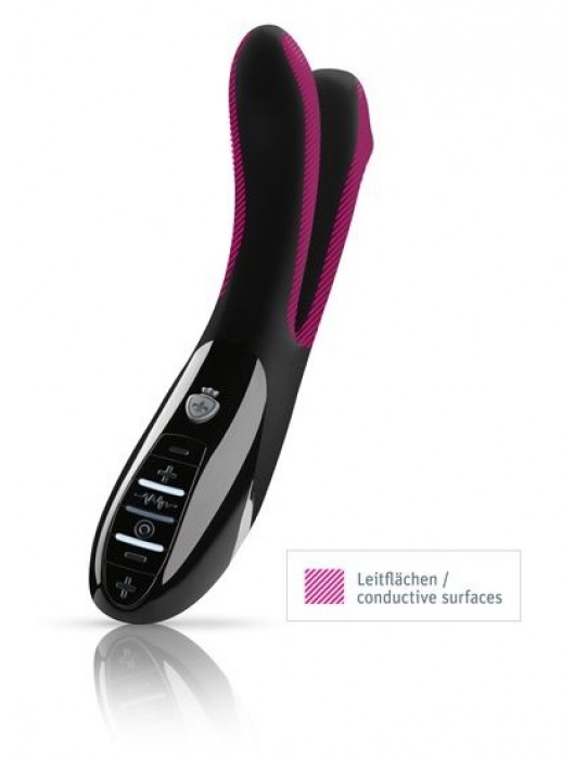 Двойной электростимулятор Tingling Apart - 25 см. - MyStim - купить с доставкой в Братске