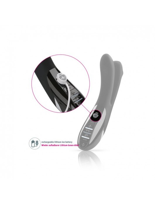 Двойной электростимулятор Tingling Apart - 25 см. - MyStim - купить с доставкой в Братске