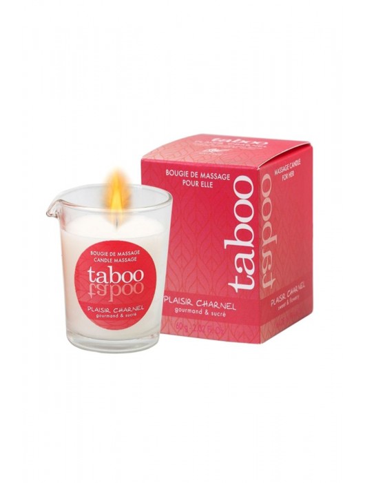 Массажное аромамасло с афродизиаками для женщин RUF Taboo Plaisir charnel - 60 гр. - RUF - купить с доставкой в Братске