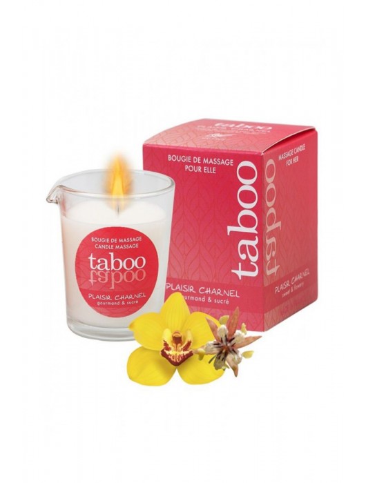 Массажное аромамасло с афродизиаками для женщин RUF Taboo Plaisir charnel - 60 гр. - RUF - купить с доставкой в Братске