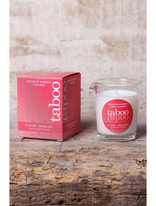 Массажное аромамасло с афродизиаками для женщин RUF Taboo Plaisir charnel - 60 гр. - RUF - купить с доставкой в Братске