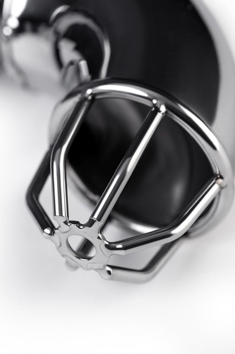 Серебристый мужской пояс верности TOYFA Metal - ToyFa - купить с доставкой в Братске