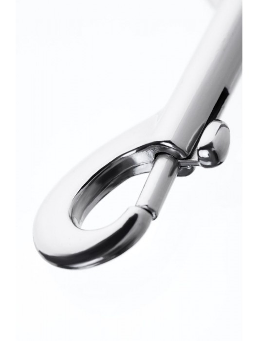 Серебристый двухсторонний карабин TOYFA Metal - ToyFa - купить с доставкой в Братске