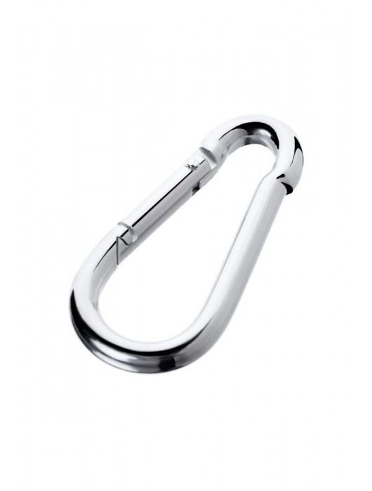 Серебристый карабин TOYFA Metal - ToyFa - купить с доставкой в Братске