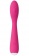 Ярко-розовый G-стимулятор IRIS Clitoral   G-spot Vibrator - 18 см. - Svakom