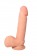Перезаряжаемый вибратор-реалистик с пультом ДУ - 17 см. - ToyFa купить в Братске с доставкой в Orgasmix.ru Перезаряжаемый вибратор-реалистик с пультом ДУ - 17 см. - ToyFa