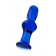 Голубая стеклянная анальная втулка - 12 см. - Sexus в Братске Голубая стеклянная анальная втулка - 12 см. - Sexus