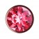 Пробка цвета розового золота с малиновым кристаллом Diamond Ruby Shine L - 8,3 см. - Lola Games - купить с доставкой в Братске