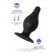 Черная анальная втулка Spade M - 10 см. - Erotist Adult Toys в Братске Черная анальная втулка Spade M - 10 см. - Erotist Adult Toys