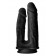 Черный анально-вагинальный фаллоимитатор Double Penetrator - 19,5 см. - Dream Toys