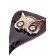 Чёрный стек с совой на кожаном наконечнике - 24 см. - ToyFa - купить с доставкой в Братске Чёрный стек с совой на кожаном наконечнике - 24 см. - ToyFa - купить с доставкой в Братске