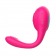 Розовое виброкольцо с пультом ДУ - I-MOON - в Братске купить с доставкой